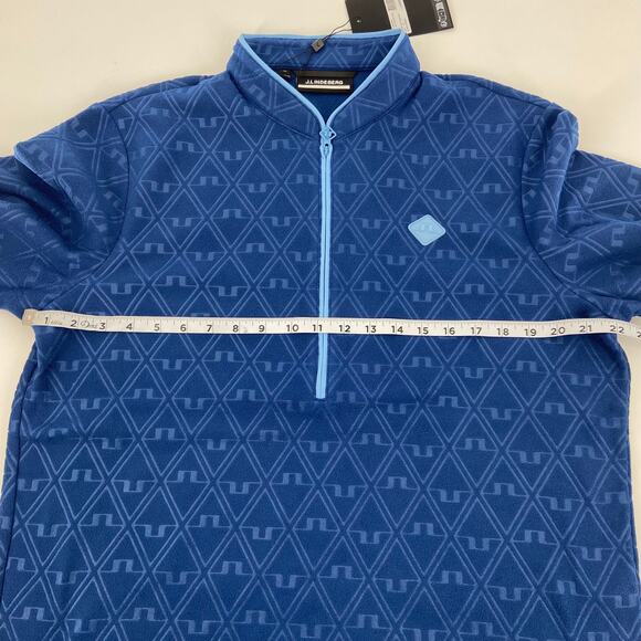 J.Lindeberg Estate Blue Drumstick Mid Layer Sweater XL - Picture 8 of 14